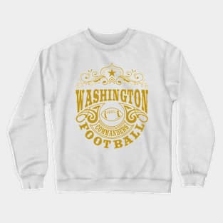 Vintage Retro Washington Commanders Football Crewneck Sweatshirt